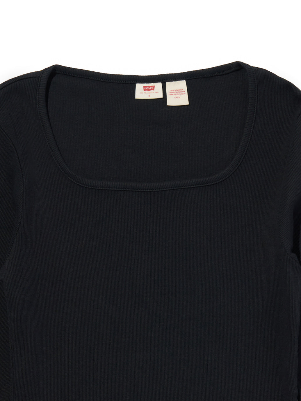 エッセンシャル スクエアネック ロングスリーブ Tシャツ – リーバイス