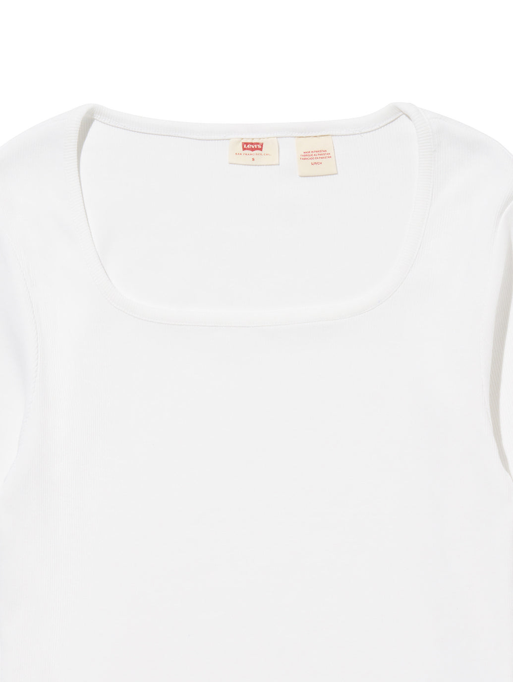 エッセンシャル スクエアネック ロングスリーブ Tシャツ – リーバイス
