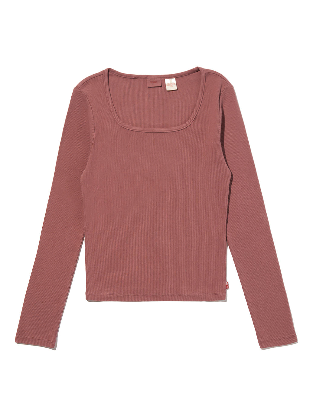 tomoshiki スクエアギャザーネック ロングスリーブ エッセンシャル スクエアネック ロングスリーブ Tシャツ – リーバイス