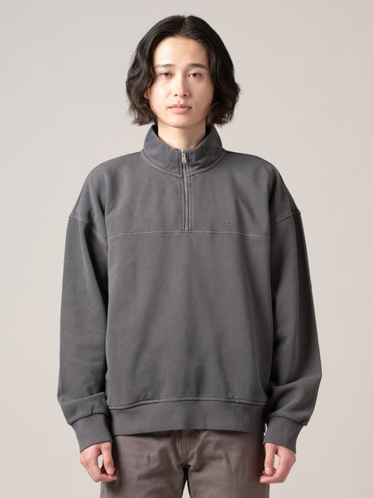 MARINA クォータージップ スウェットシャツ