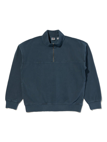 MARINA クォータージップ スウェットシャツ