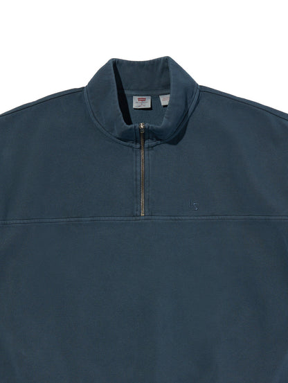 MARINA クォータージップ スウェットシャツ