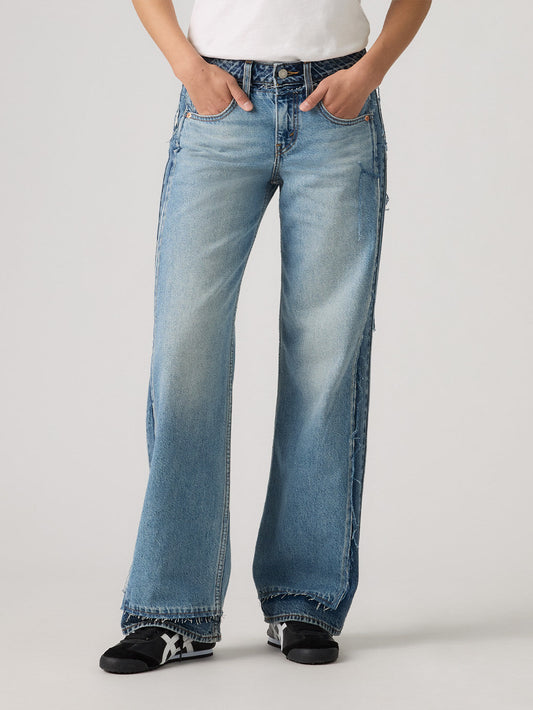 LOW LOOSE ジーンズ ミディアムインディゴ