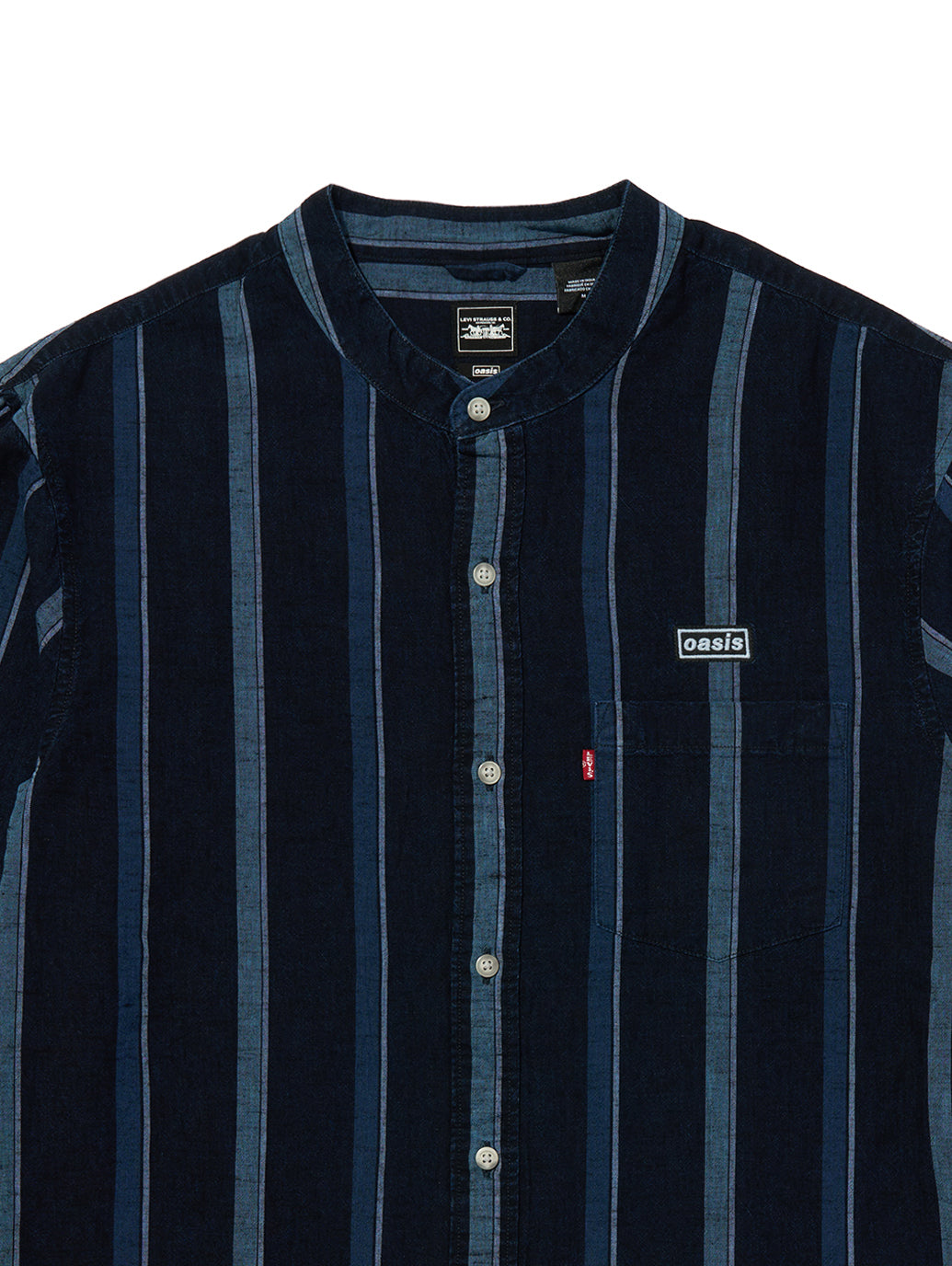 LEVI'S® x OASIS バンドカラーシャツ – リーバイス®公式オンラインストア