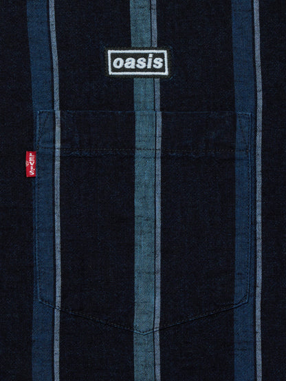 LEVI’S® x OASIS  バンドカラーシャツ