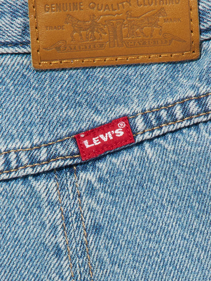 テンセル ゴデットフレアスカート ミディアムインディゴ