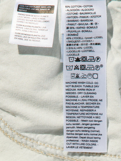 テンセル ゴデットフレアスカート ミディアムインディゴ