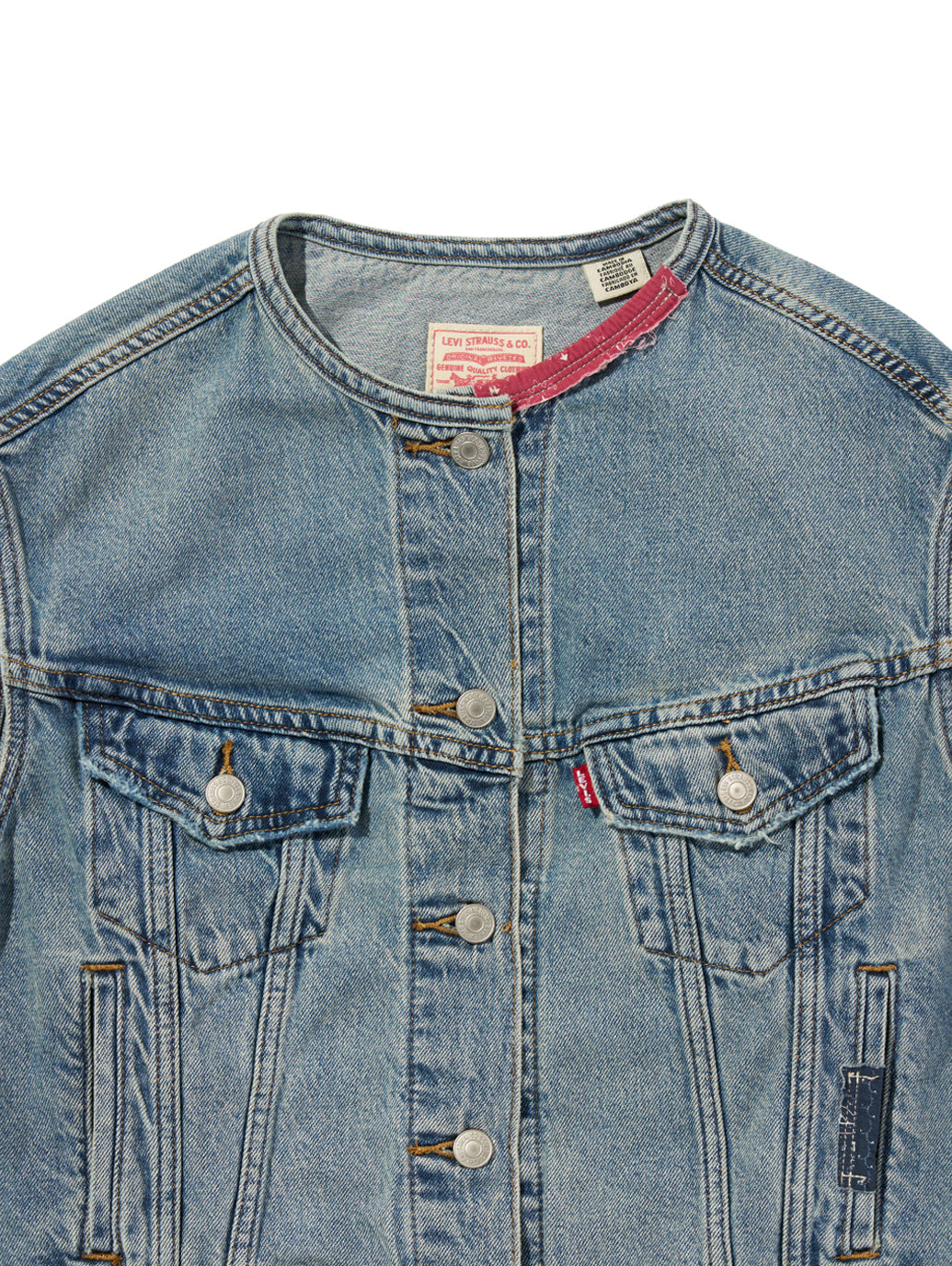 501® DAY SPECIAL COLLECTION ノーカラー SHRUNKEN 90S ベスト