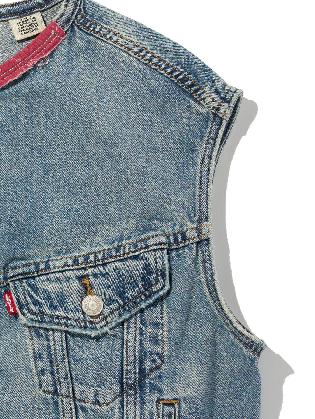 501® DAY SPECIAL COLLECTION ノーカラー SHRUNKEN 90S ベスト