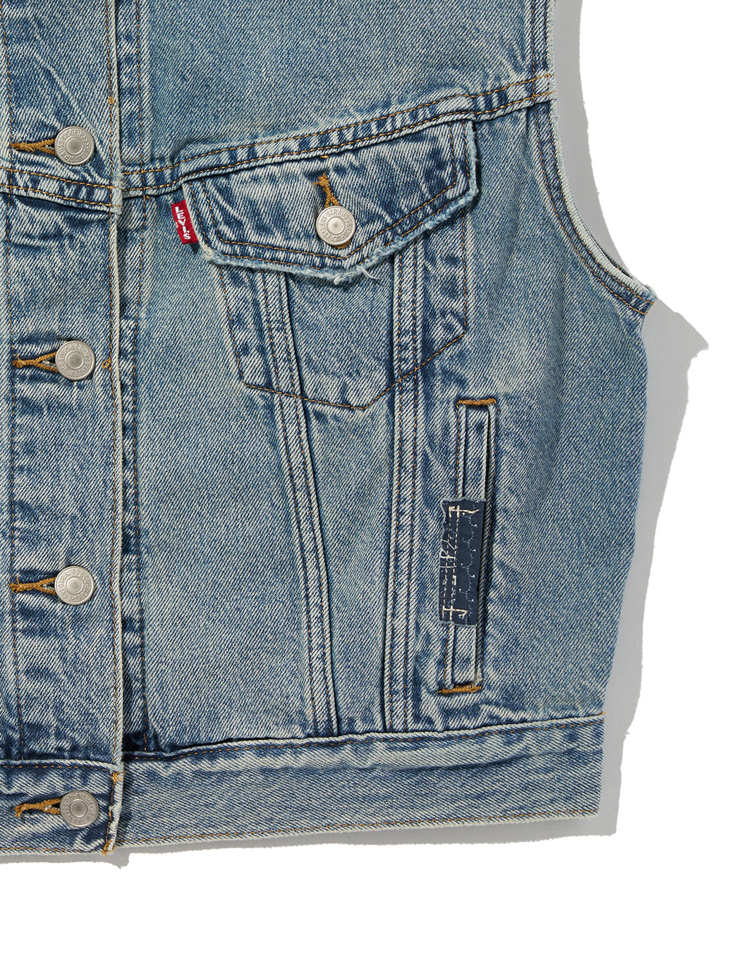 501® DAY SPECIAL COLLECTION ノーカラー SHRUNKEN 90S ベスト