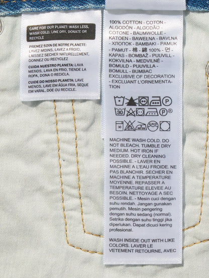 Aラインデニムウエスタンドレス