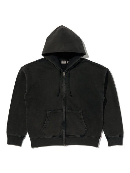 HAYES BOXY フルジップ スウェットシャツ