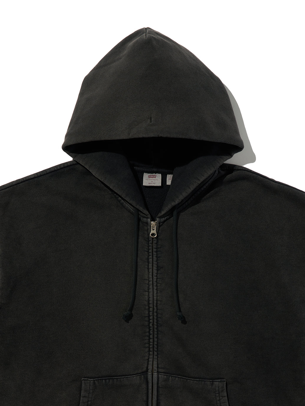 HAYES BOXY フルジップ スウェットシャツ