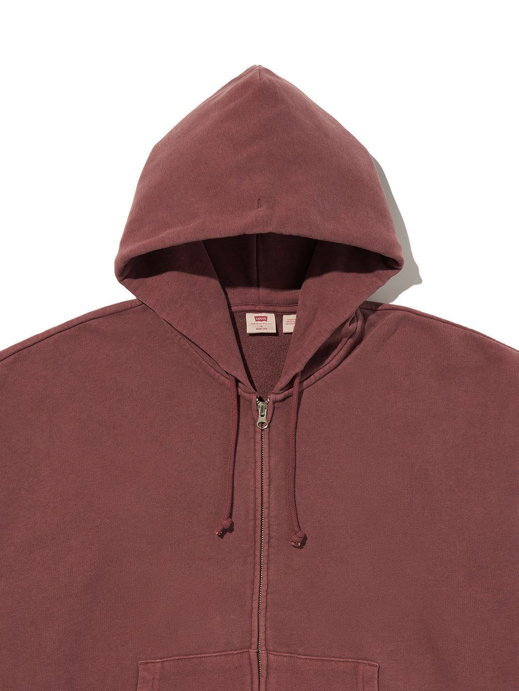 HAYES BOXY フルジップ スウェットシャツ