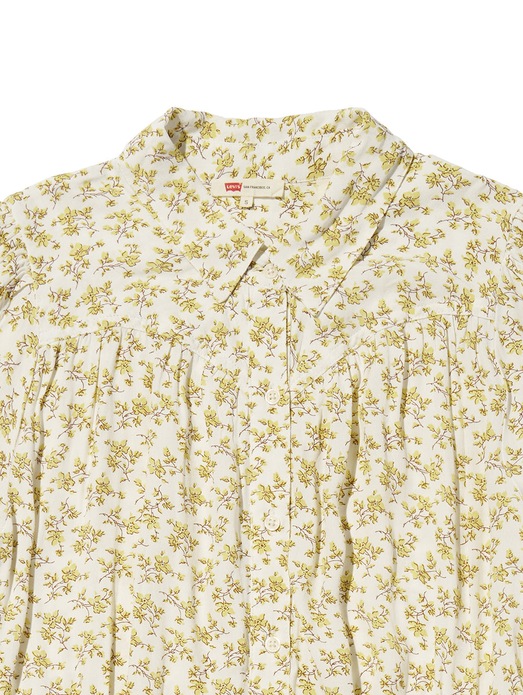 Rosa ショートスリーブ ミディカラー ドレス