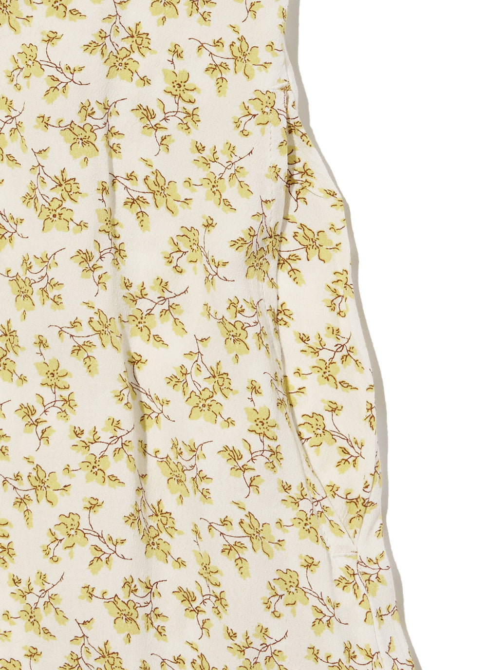 Rosa ショートスリーブ ミディカラー ドレス