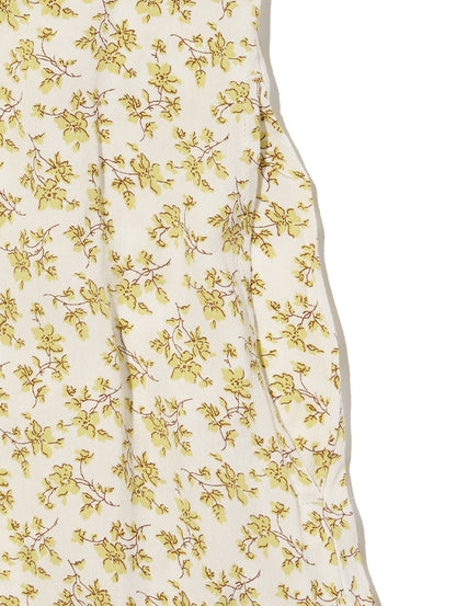 Rosa ショートスリーブ ミディカラー ドレス