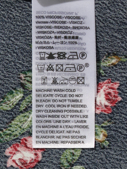 Rosa ショートスリーブ ミディカラー ドレス