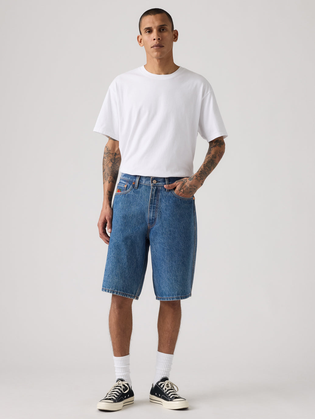 Levi's® x Sky High Farm Goods バギー ユーティリティショートパンツ
