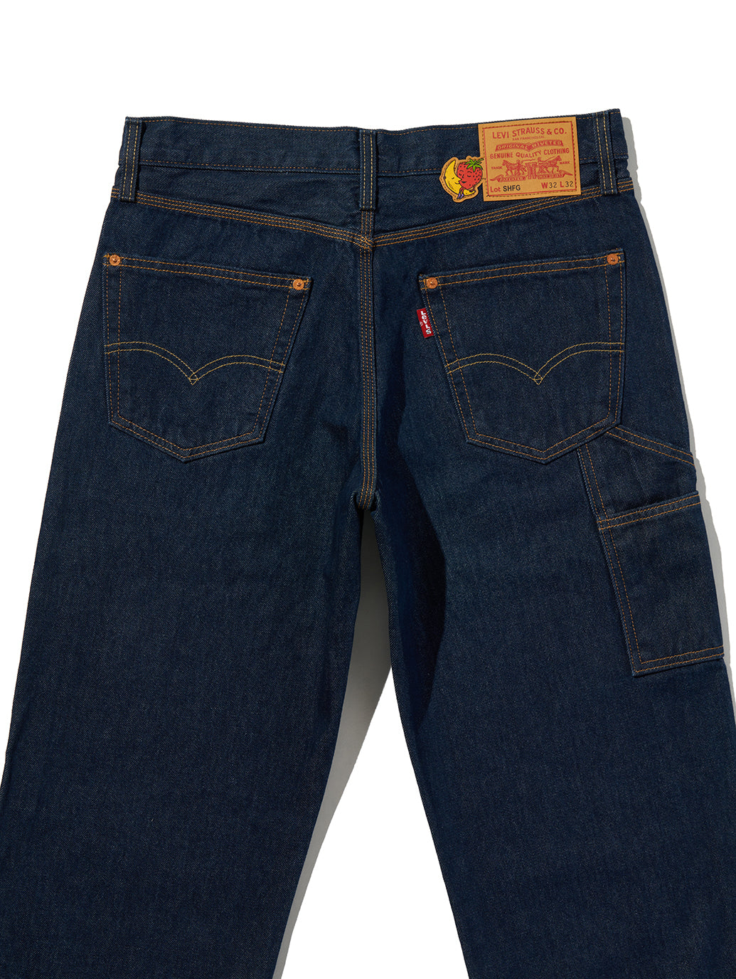 Levi's® x Sky High Farm Goods ルーズジーンズ ダークインディゴ