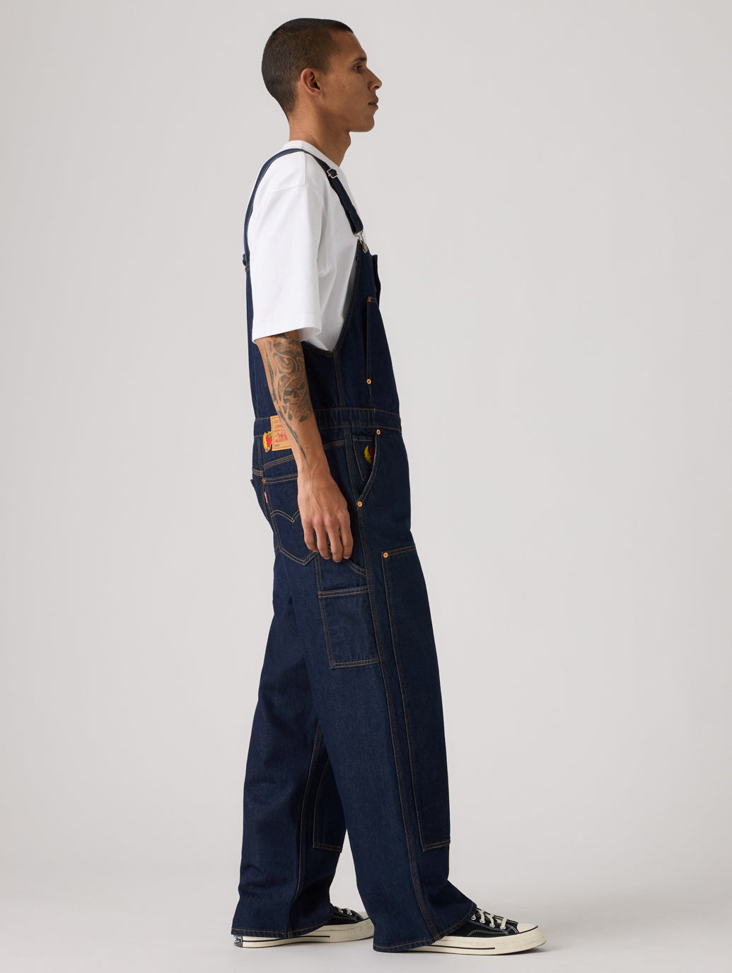 Levi's® x Sky High Farm Goods オーバーオール ダークインディゴ