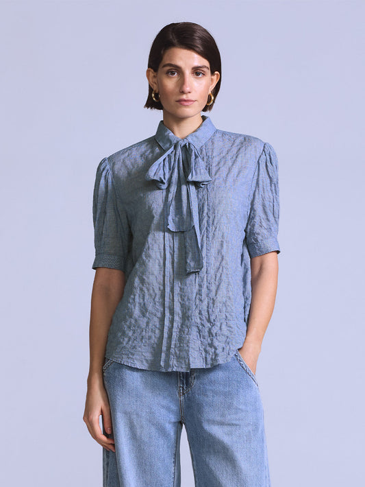 BLUETAB™ ウィークエンド ショートスリーブシャツ ミニチェック