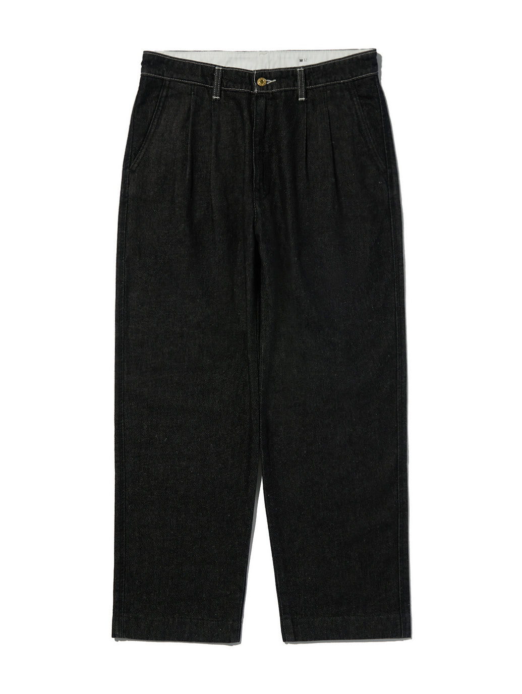 PREMIUM BLACK DENIM SLACKS