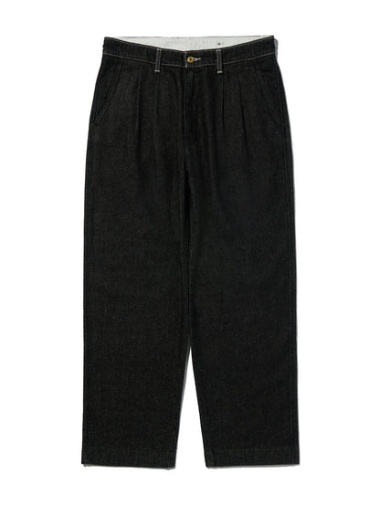 PREMIUM BLACK DENIM SLACKS