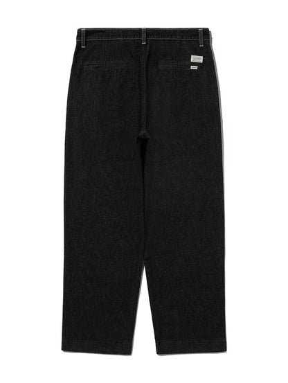 PREMIUM BLACK DENIM SLACKS