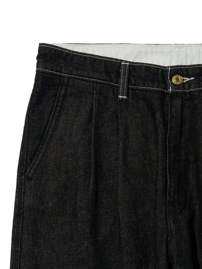 PREMIUM BLACK DENIM SLACKS