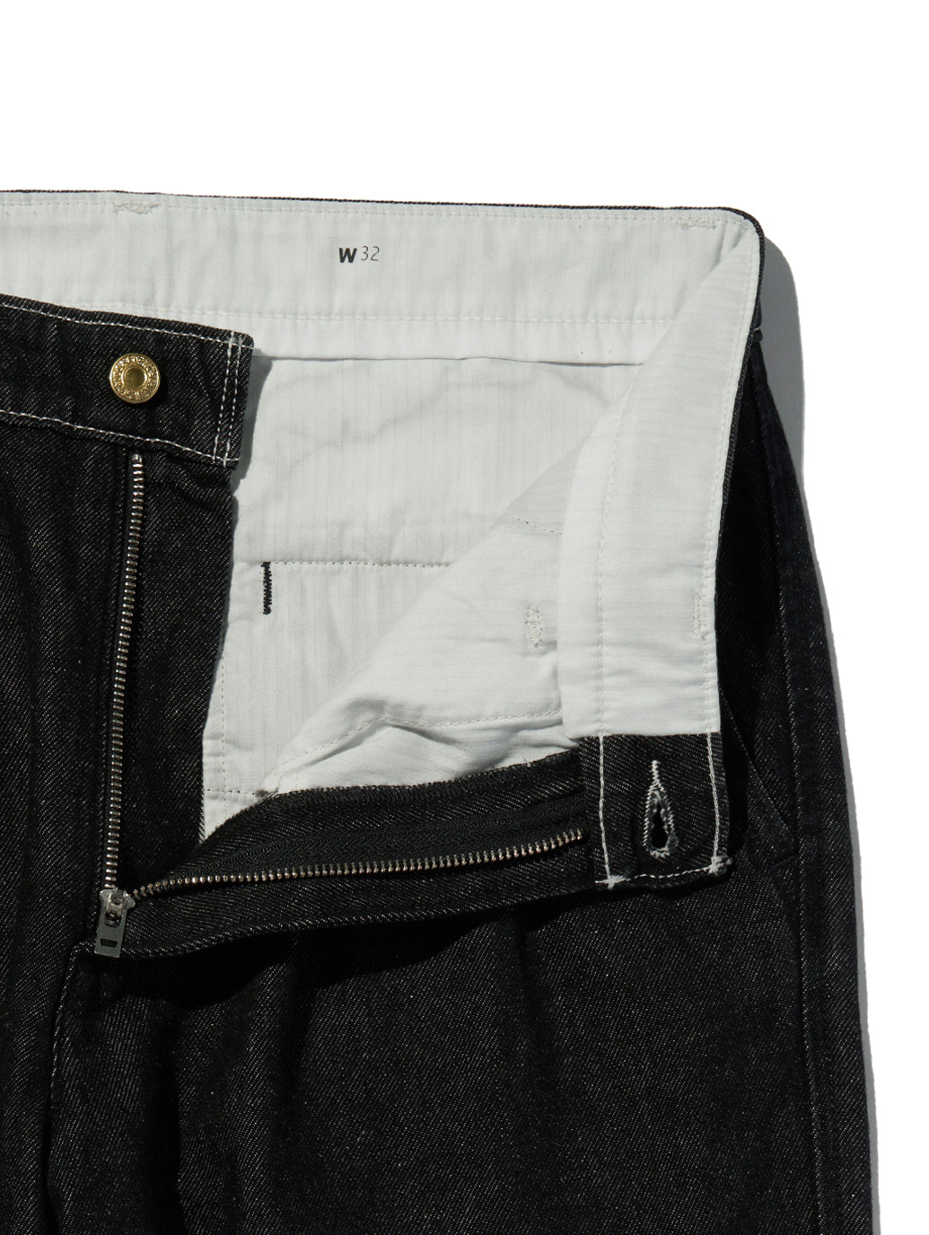 PREMIUM BLACK DENIM SLACKS
