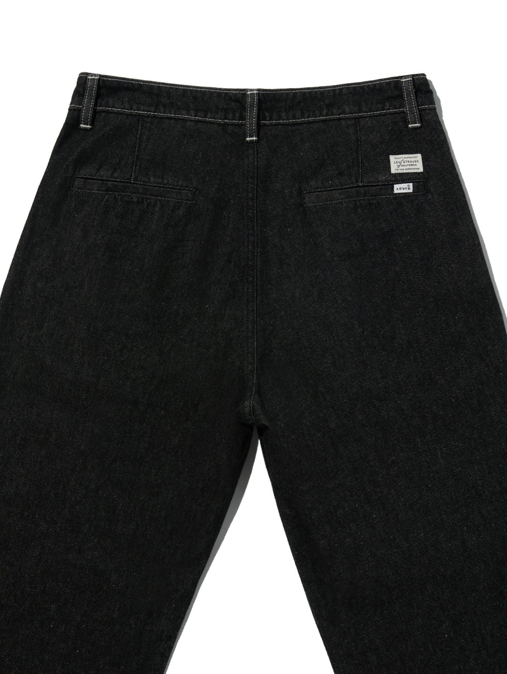 PREMIUM BLACK DENIM SLACKS