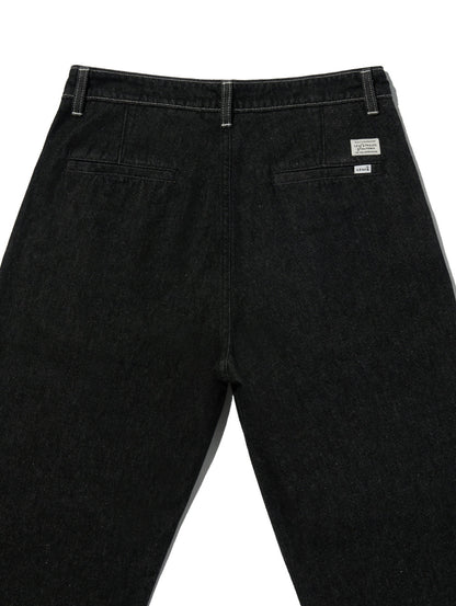 PREMIUM BLACK DENIM SLACKS