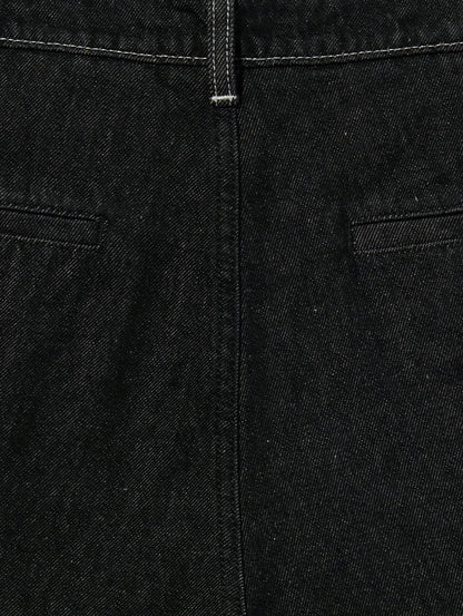 PREMIUM BLACK DENIM SLACKS
