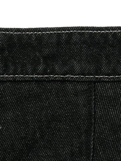 PREMIUM BLACK DENIM SLACKS