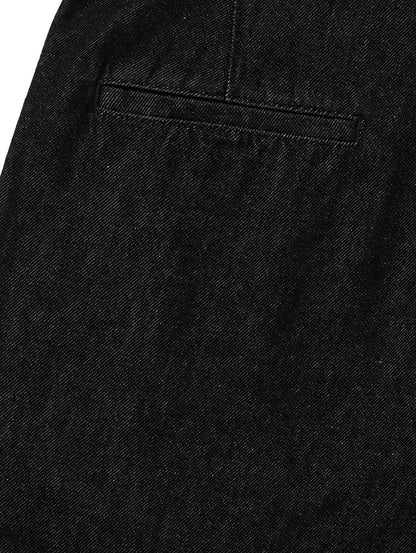 PREMIUM BLACK DENIM SLACKS