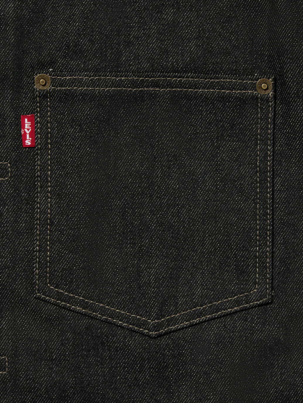 PREMIUM BLACK TYPE I TRUCKER JACKET