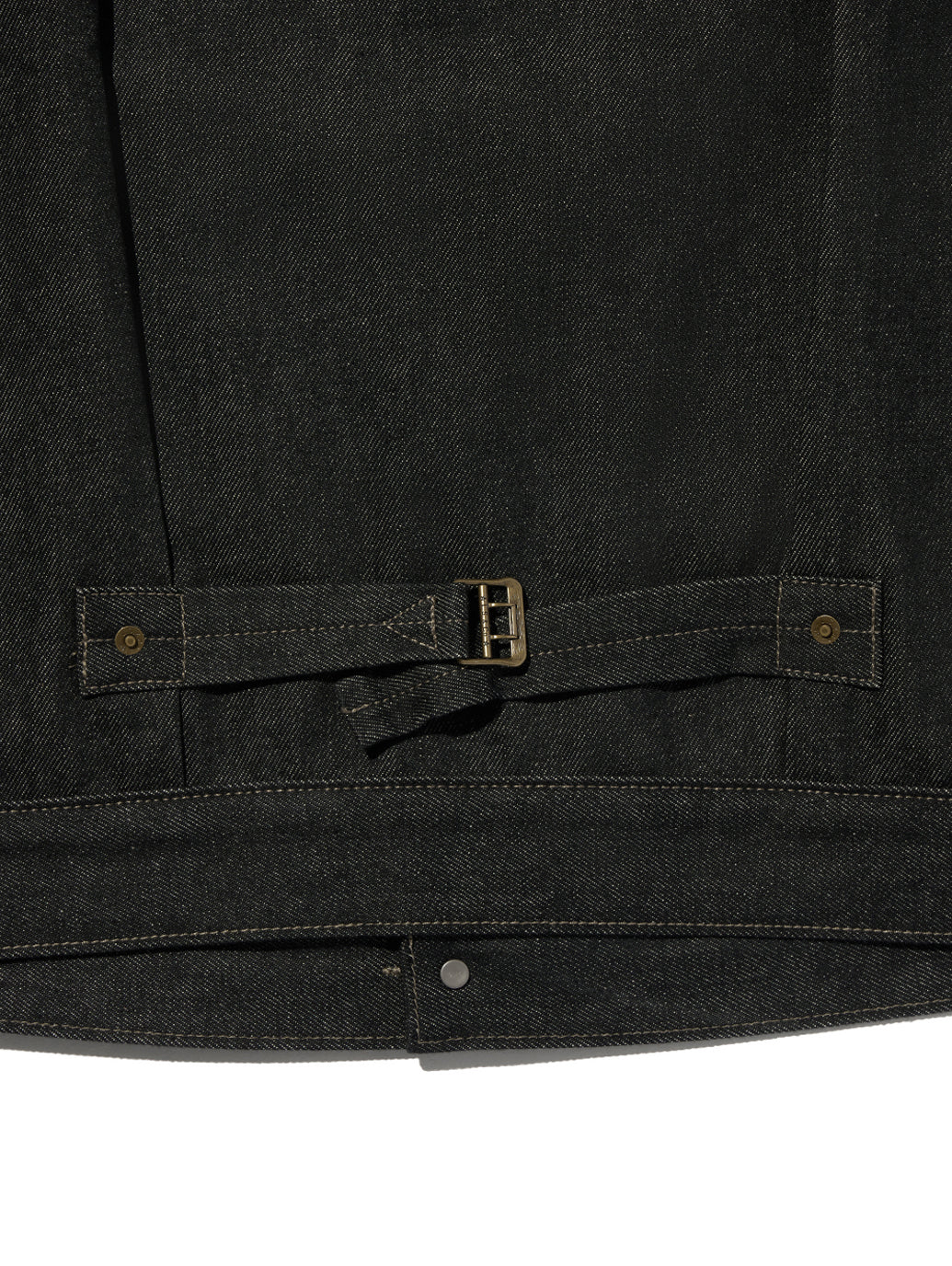 PREMIUM BLACK TYPE I TRUCKER JACKET
