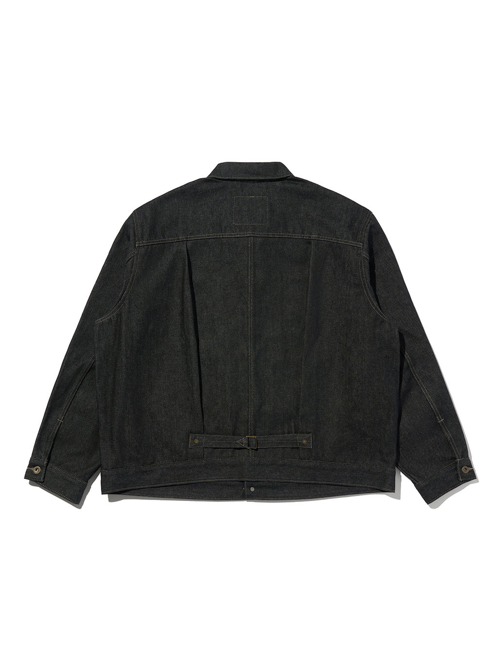 PREMIUM BLACK TYPE I TRUCKER JACKET