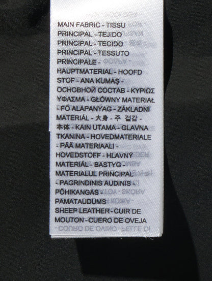 PREMIUM BLACK TYPEⅡ TRUCKER LEATHER JACKET