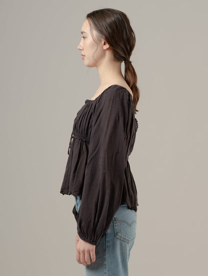 BOHO ロングスリーブ ブラウス