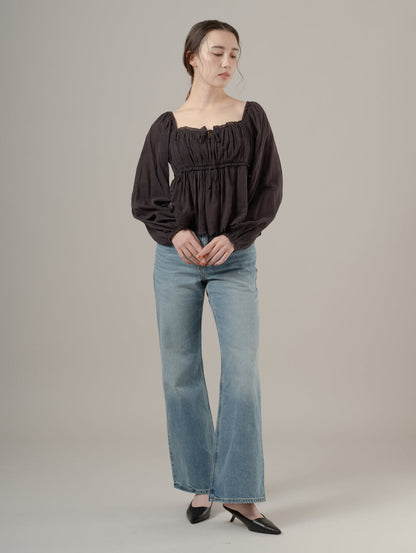 BOHO ロングスリーブ ブラウス