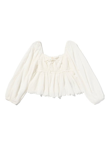 BOHO ロングスリーブ ブラウス