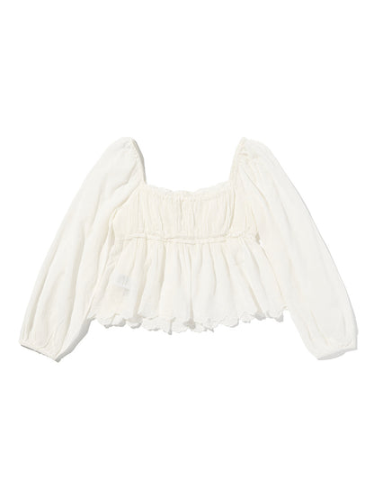 BOHO ロングスリーブ ブラウス