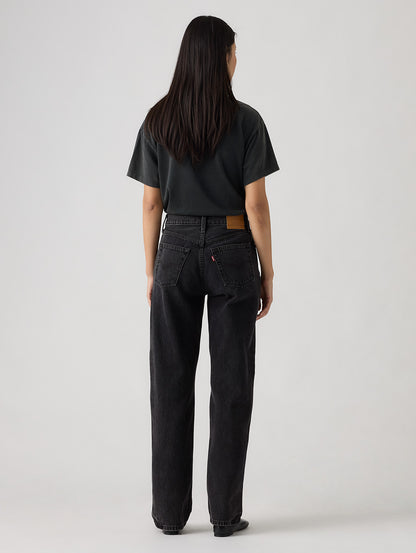 EASY DAD ジーンズ ブラック