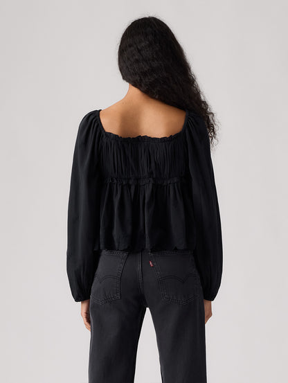 BOHO ロングスリーブ ブラウス