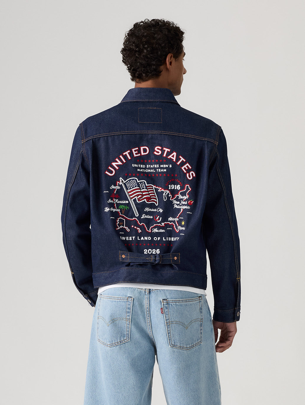 SOCCER COLLECTION USA TYPE I トラッカージャケット – リーバイス