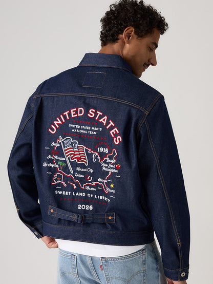 SOCCER COLLECTION USA TYPE I トラッカージャケット