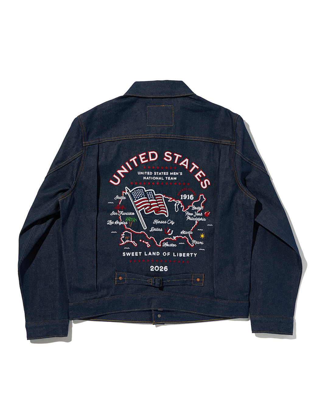 SOCCER COLLECTION USA TYPE I トラッカージャケット – リーバイス