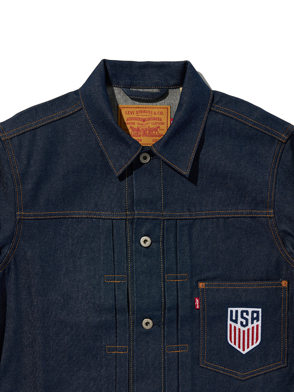 SOCCER COLLECTION USA TYPE I トラッカージャケット – リーバイス